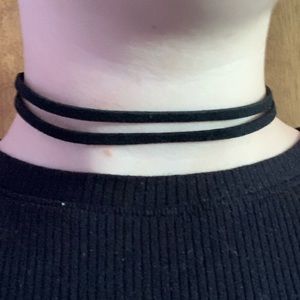 Black Suede Choker